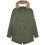 Lambretta (L, Khaki Green) Lambretta Mens Sherpa Lined Parka 1