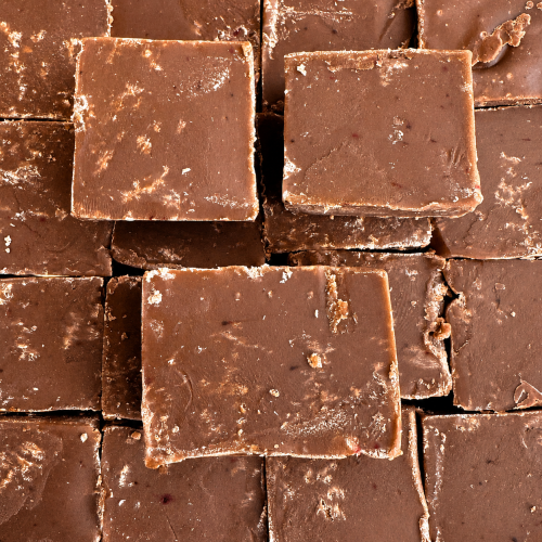 (500g Sweet Pouch) Dairy Free Chocolate Fudge