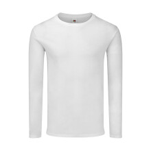 (XXL, White) Fruit Of The Loom Mens Iconic 150 Long-Sleeved T-Shirt
