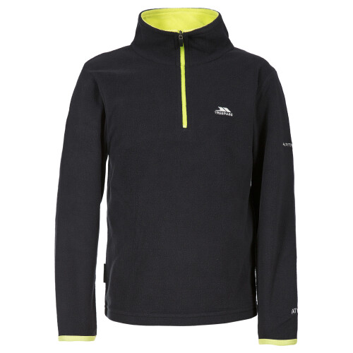Trespass (5-6 Years, Black/Red) Trespass Boys Micro Fleece - Etto