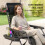 Outsunny Outsunny Zero Gravity Chairs Set of 2 with Cup Holder, Headrest, Black 5