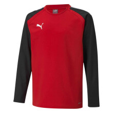 (11-12 Years, Red/Black) Puma Childrens/Kids Team Liga Two Tone Base Layer Top