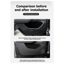 Car Door Anti-Kick Pad for Model Y Juniper 2026 Anti-Scratch Door Panel Protector Car Interior Accessories