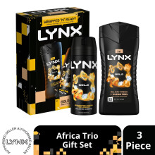(Pack of 1) LYNX Gold Duo Gift Set 2 piece, Choose your pack 1,2,3 or 4