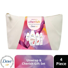 (Pack of 1) DOVE Unwrap & Cherish Gift Set 4 piece, Choose your pack 1,2,3 or 4