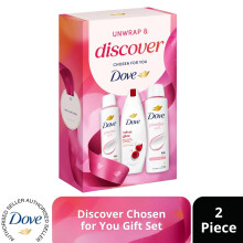 (Pack of 1) DOVE Unwrap & Discover Duo Gift Set 2 piece, Choose your pack 1,2,3 or 4