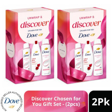 (Pack of 2) DOVE Unwrap & Discover Duo Gift Set 2 piece, Choose your pack 1,2,3 or 4