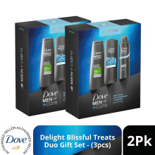 (Pack of 2) DOVE Dove Men+Care Restore Trio Gift Set 3 piece, Choose your pack 1,2,3 or 4