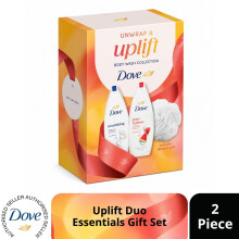 (Pack of 1) DOVE Unwrap & Uplift Body Wash Gift Set 2 piece, Choose your pack 1,2,3 or 4