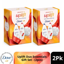 (Pack of 2) DOVE Unwrap & Uplift Body Wash Gift Set 2 piece, Choose your pack 1,2,3 or 4