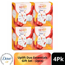 (Pack of 4) DOVE Unwrap & Uplift Body Wash Gift Set 2 piece, Choose your pack 1,2,3 or 4