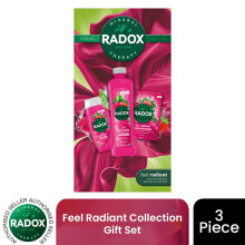 (Pack of 1) RADOX Feel Radiant Collection Gift Set 3 piece, Choose your pack 1,2,3 or 4