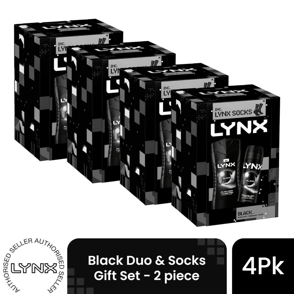 Simple Men's Multicolor Black Duo & Socks - Gift Set - 2 Piece Each | : Size 4 Pack - Image 2