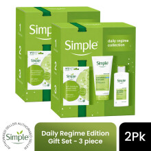 (Pack of 2) SIMPLE Daily Regime Edition Gift Set 3 piece, Choose your pack 1,2,3 or 4