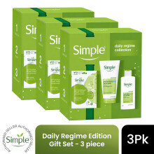 (Pack of 3) SIMPLE Daily Regime Edition Gift Set 3 piece, Choose your pack 1,2,3 or 4
