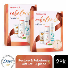 (Pack of 2) DOVE Restore & Rebalance Gift Set 3 piece, Choose your pack 1,2,3 or 4