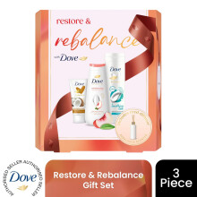 (Pack of 1) DOVE Restore & Rebalance Gift Set 3 piece, Choose your pack 1,2,3 or 4