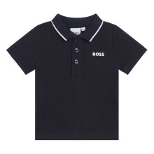 (9 months, Navy) Boss Baby Boys Cotton Polo Shirt