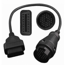 Adattatore diagnostico OBD2 OBD II da 38 pin a 16 pin per Mercedes MB, connettore OBD a 38 pin per Mercedes.