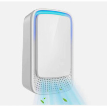 Purificador de aire silencioso enchufable para el hogar con tecnología de ionización negativa para dormitorio, mascotas, cocina, oficin