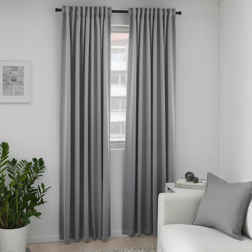 IKEA MAJGULL Blackout Curtains 145x250 cm 1
