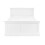 Clermont 150Cm King Bed - Surf White 3