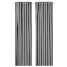 IKEA ROSENMANDEL Blackout Curtains 135x250 cm