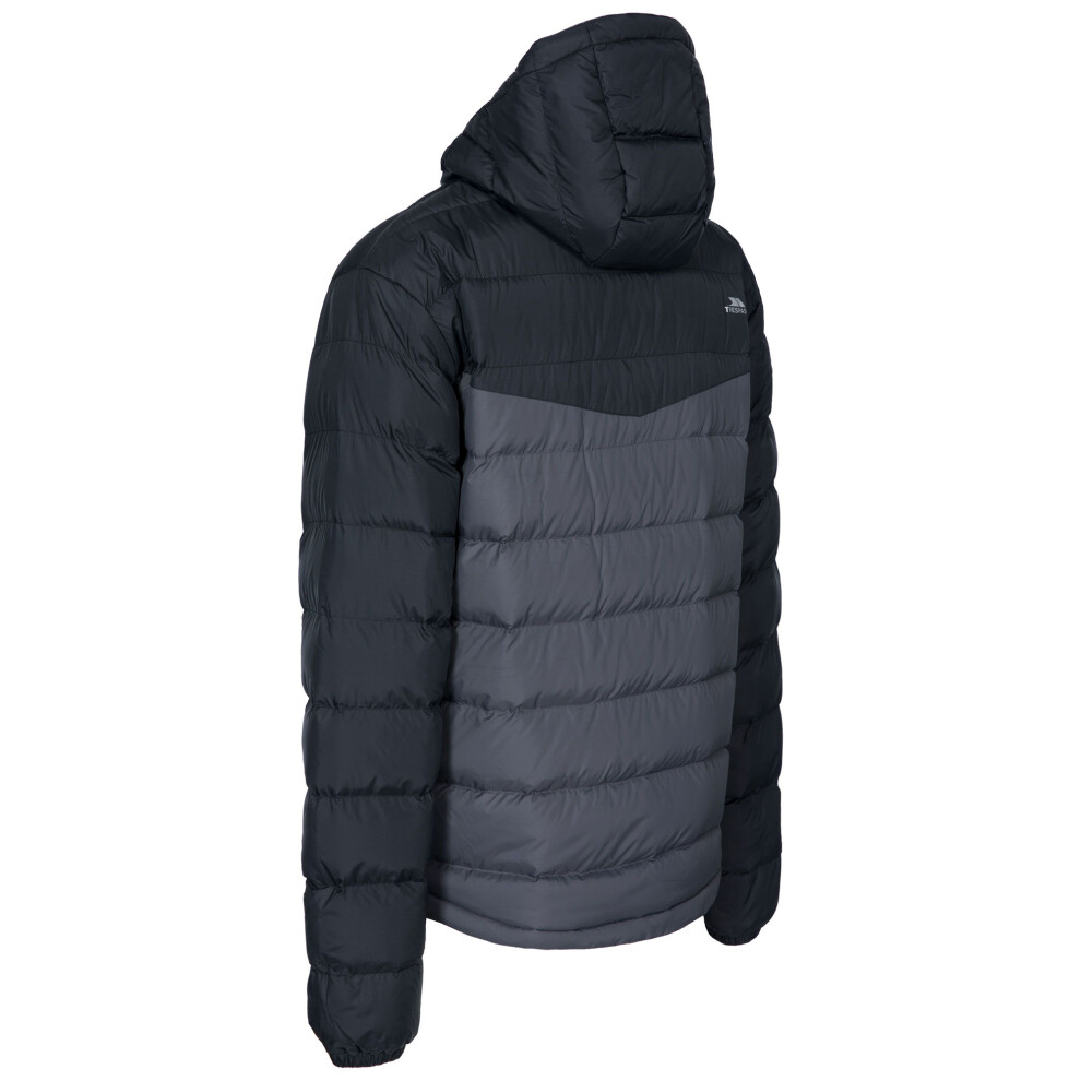 Trespass Mens Oskar Padded Jacket (S) (Black) - Image 5