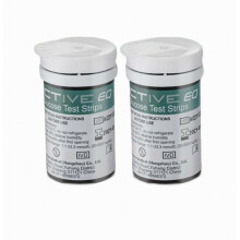 Bandelettes de test de glycémie Exactive EQ sans code et lancettes pour usage quotidien_Conception britannique