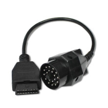 Obd1 To 16pin Obd2 Adapter Connector Scanner Cable 20 Pin Obd2 Round Diagnostic Scanner Adapter Cable NEW