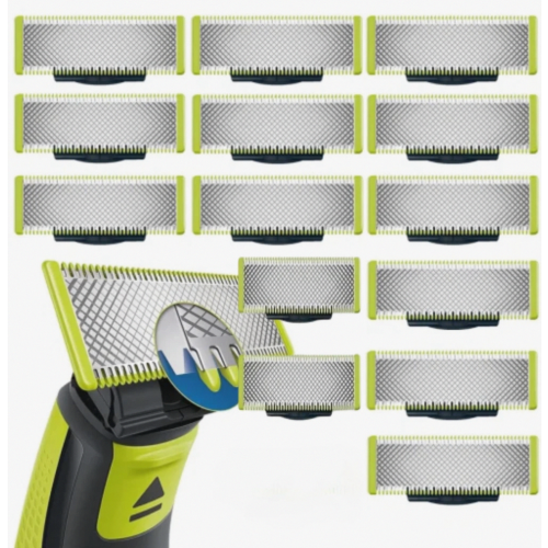 14 Pack Razor Blades Compatible With Philips OneBlade Replacement Blades_British Design