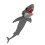 Creative 3D Stereo Shark Shape Bookmark Fun Reading Book Folder Pager NEW 1