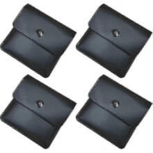 Tragbarer Taschenaschenbecher, feuerfest und geruchlos für Reisen im Freien, 4er-Pack – YXY