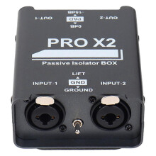 2-Wege-Audio-Isolator, XLR 6,5, Permalloy-Isolator-YXY