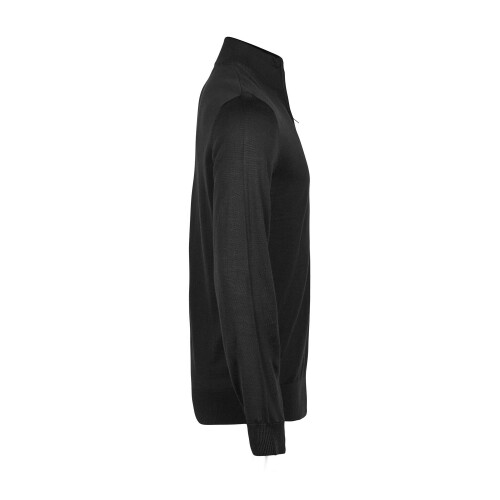 (M, Black) Tee Jays Mens Half Zip Jumper 1