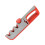 (Gray red) Knife Sharpener Professional 4-Step Knife Sharpener Manual Sharp Knife Sharpeners NEW 1
