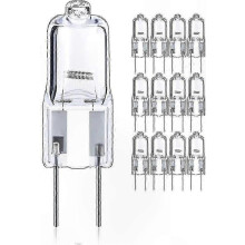 12er-Packung 50-W-G635-Halogenlampen, dimmbar, 12 V, Bi-Pin T4, 820 lm, Beleuchtungslösung – YXY