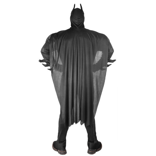 Batman (XL, Black) Batman Mens Deluxe Costume 1