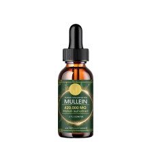 Mullein Leaf Extract Super Concentrated 420,000MG 2 Oz/60 ML Lung Cleanse Drops