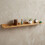 120cm Bamboo Floating Wall Shelf Picture Display Shelf 5