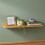 80cm Bamboo Floating Wall Shelf Picture Display Shelf 5