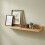 48cm Bamboo Floating Wall Shelf Picture Display Shelf 5