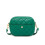 O presente de Natal perfeito: Bolsa transversal elegante e acolchoada com bordado - Porta-celular em couro caviar fosco para 1