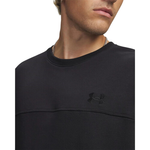Under Armour (M, Black) Under Armour Mens Rival Lightweight Sweatshirt 2