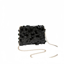 Dokonalý slávnostný darček: Glamour Sequin Square Bag 2025 - Crossbody s trblietavým remienkom pre ženy - YXY