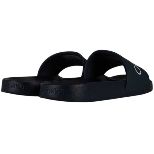 Calvin Klein (8 UK, Navy/White) Calvin Klein Mens Flat Sliders 1