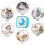 YUNBAOIT VT01 Visual Timer with Night Light 60 Minute Countdown Timer Silent Time Management Tool 4