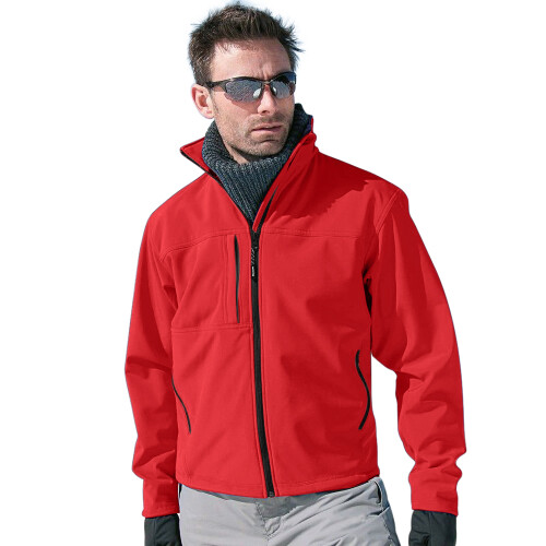 Result (3XL, Red) Result Mens Softshell Premium 3 Layer Performance Jacket (Waterproof, Windproof & Breathable) 2