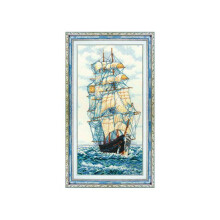 Kit point de croix - Andriana V-26 Croire en la chance - Aida 14ct blanche - 25x47 cm - 26 couleurs