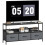 TV Stand Cabinet with 3 Foldable Drawers - Black 1